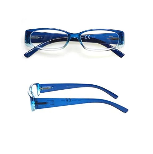 4 Pairs women rectangular spring hinge leopard print readers reading glasses 4