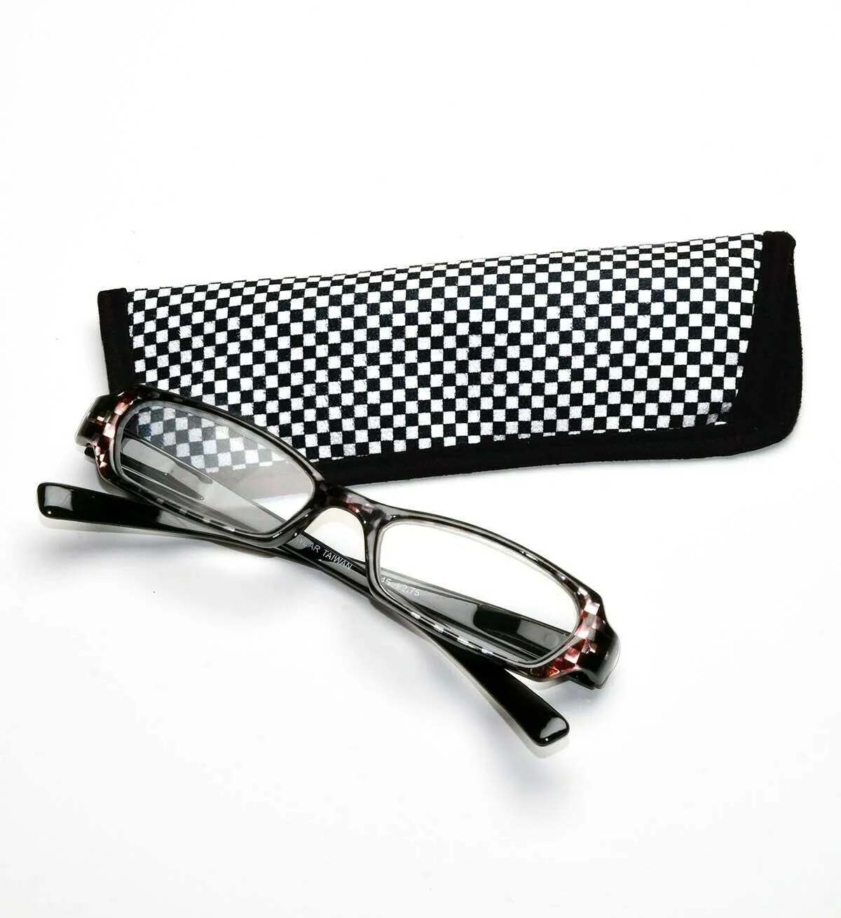 Art Wear Womens Readers Glasses Slim Design Matching Case Spring Hinges