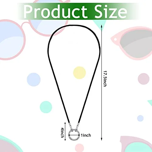 Eyeglasses necklace, Reading Glasses Holder, Sunglasses holder, Eyeglass Loop 3