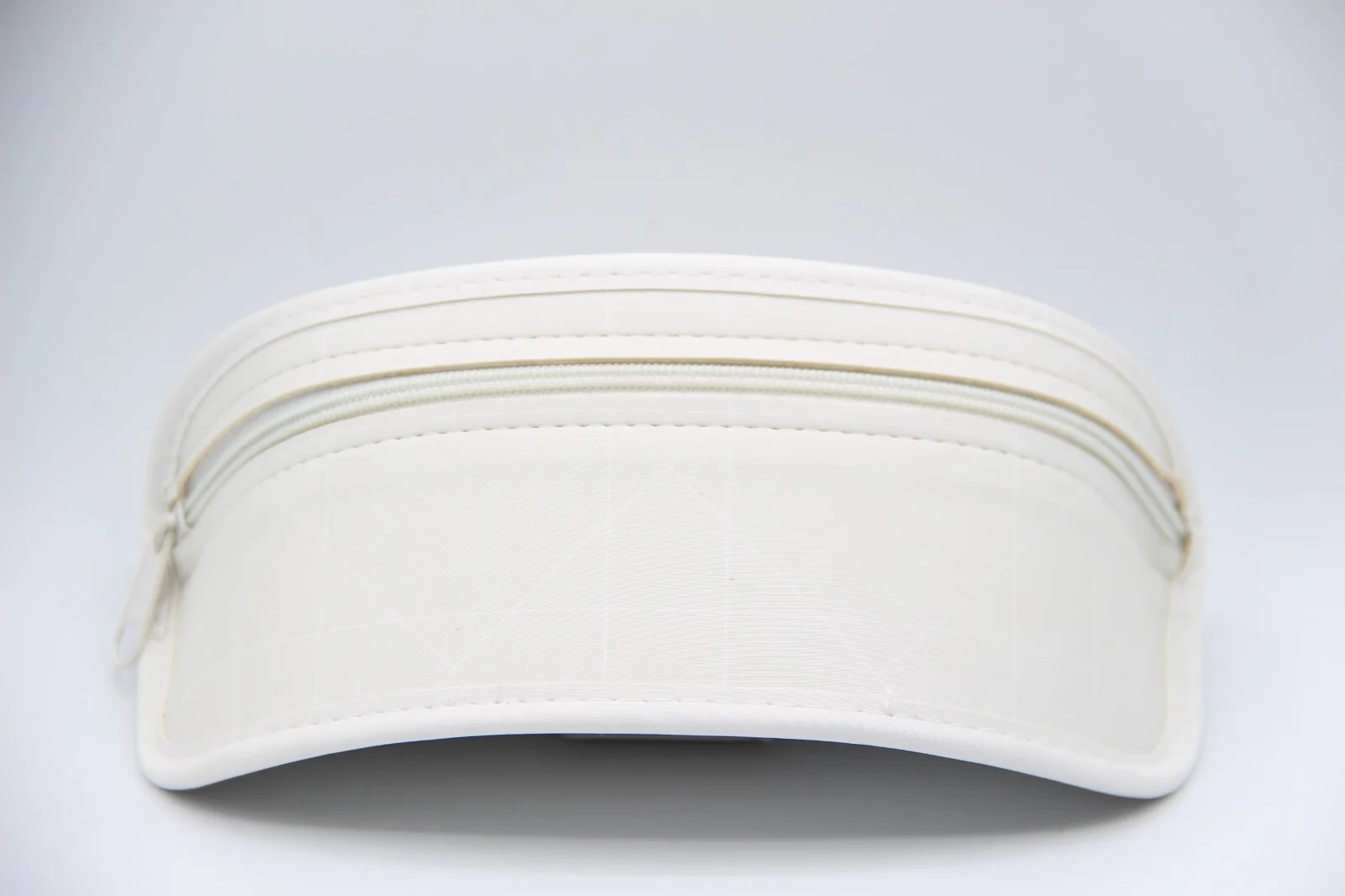 NEW CHRISTIAN DIOR WHITE LARGE ZIPPER AUTHENTIC SUNGLASSES EYEGLASSES CASE ONLY