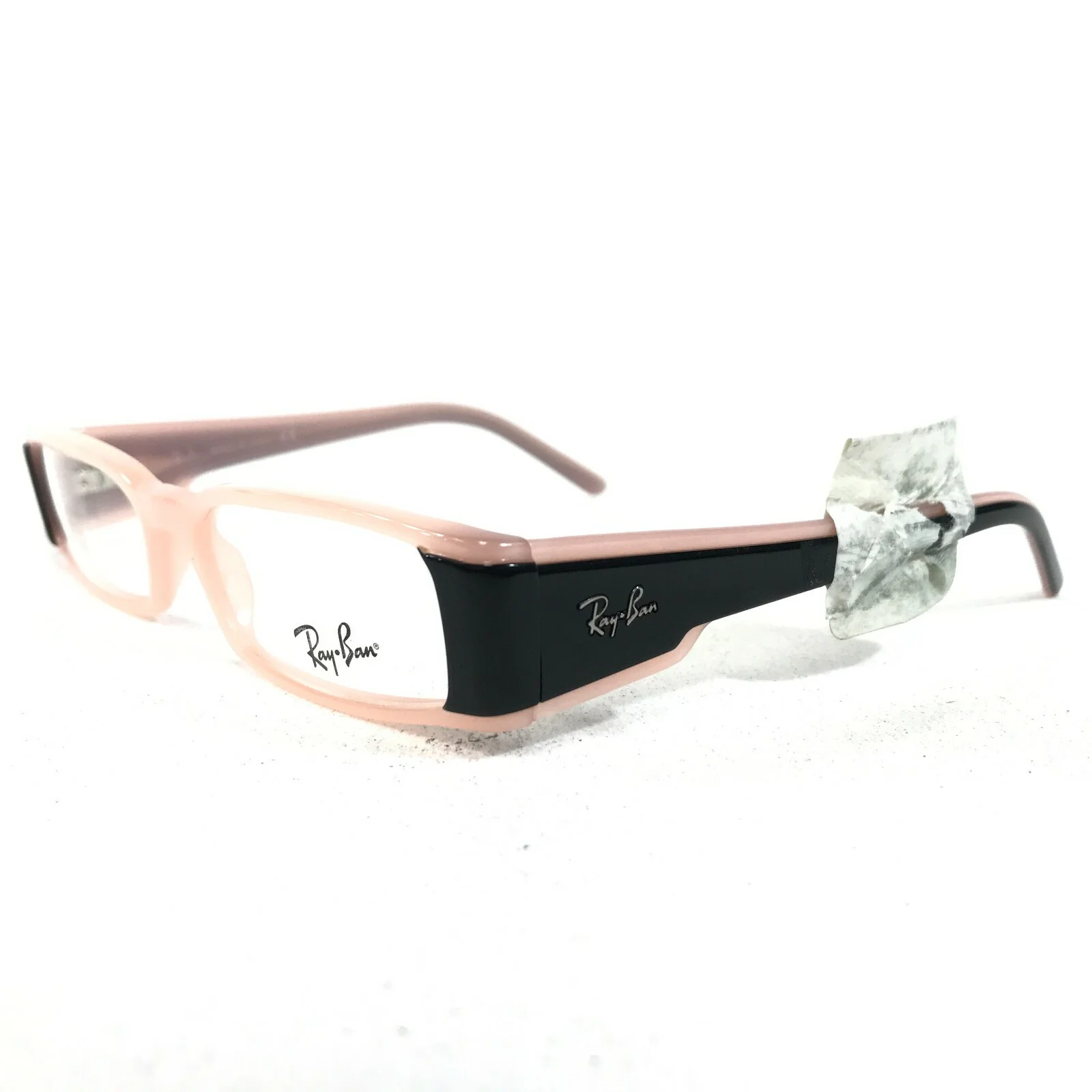 Ray-Ban Eyeglasses Frames RB5099 2252 Black Pink Rectangular Full Rim 50-17-135